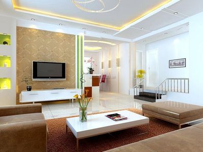 現代客廳裝修效果圖