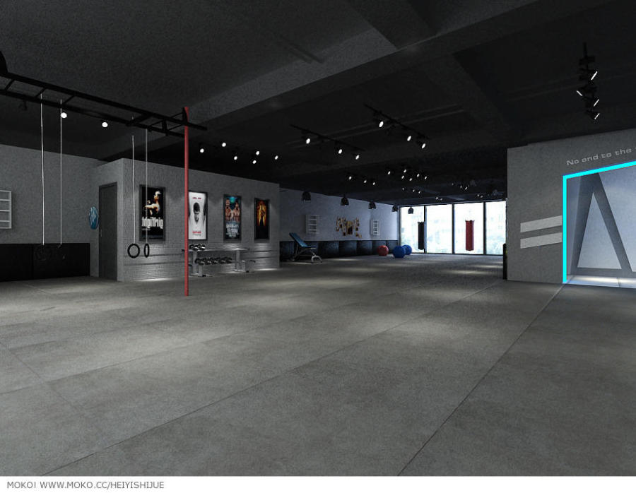 成都跆拳道館裝修設(shè)計(jì)《少林精武跆拳道》|室內(nèi)設(shè)計(jì)|空間/建筑|成都裝飾設(shè)計(jì)公司 - 原創(chuàng)設(shè)計(jì)作品 