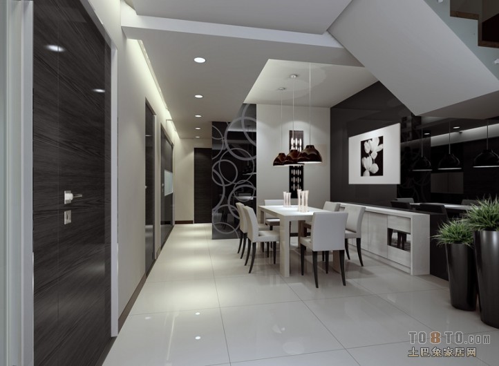 現代風格餐廳589162 &ndash; 設計本裝修效果圖