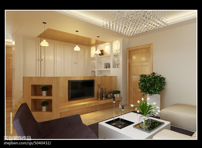 石家莊實創(chuàng)裝飾【碧景園】宜家北歐風(fēng)三居室裝修設(shè)計效果圖